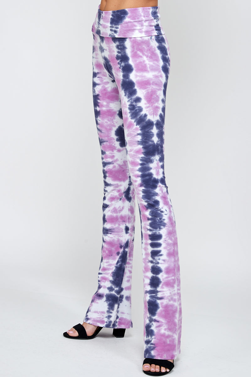 Amazing tie dye yoga pants These comfortable, stretchy yoga pants are perfect for a relaxing day 