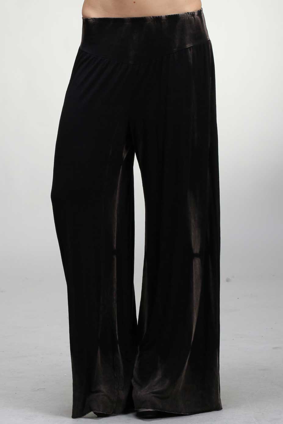  Black Maho Mineral wash Tie dye Palazzo Pants are perfect for any activity.