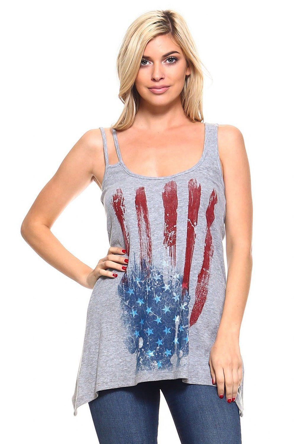 URBAN X APPAREL-Style UTC2309-TOPS-Wholesale-blowout sale event-Women Apparel-Fashoin Go-La showroom-Orange Shine