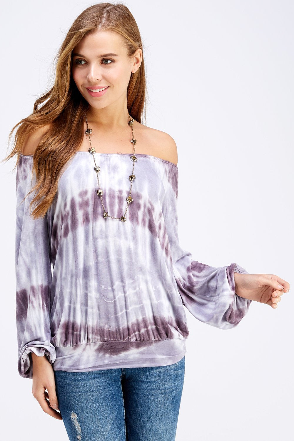 off shoulder Lilac eggplant blouse Perfect for any activity,relaxing day,beautiful and unique,comfortable and flattering