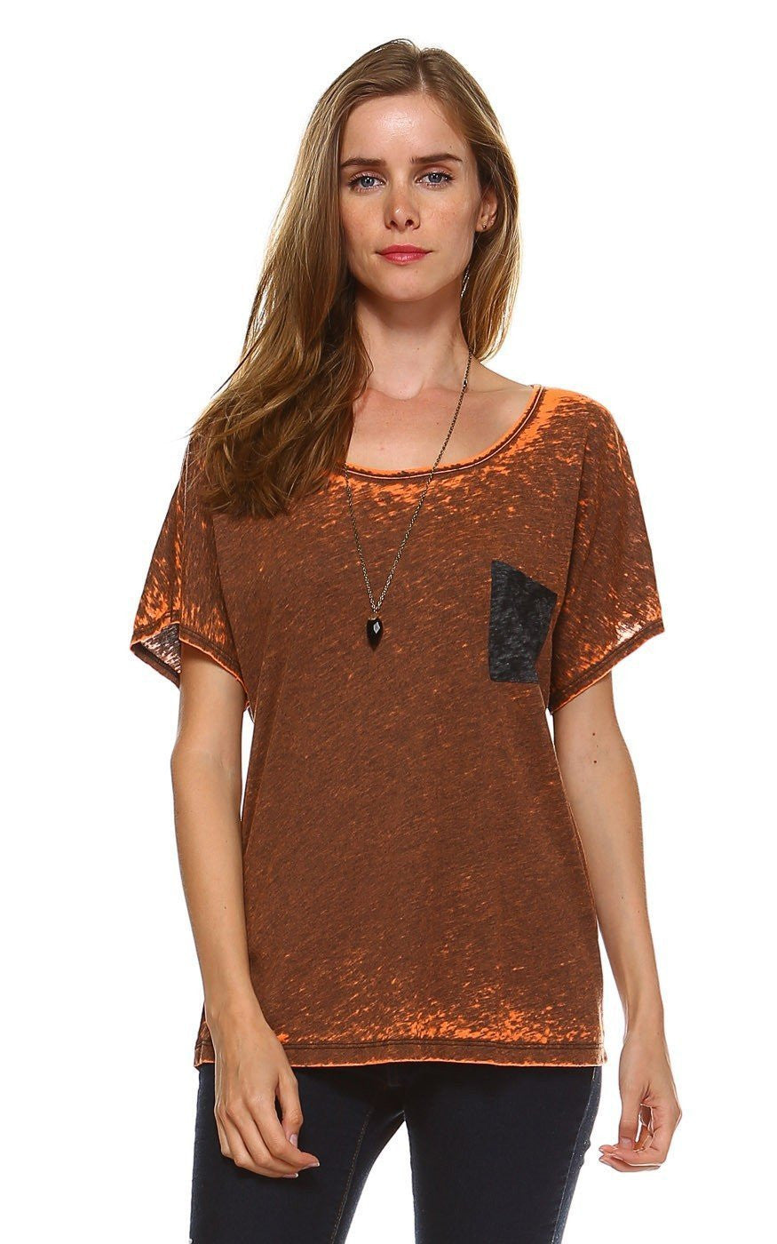 URBAN X APPAREL-Style UT30425-TOP-Wholesale-blowout sale event-Women Apparel-Fashoin Go-La showroom-Orange Shine