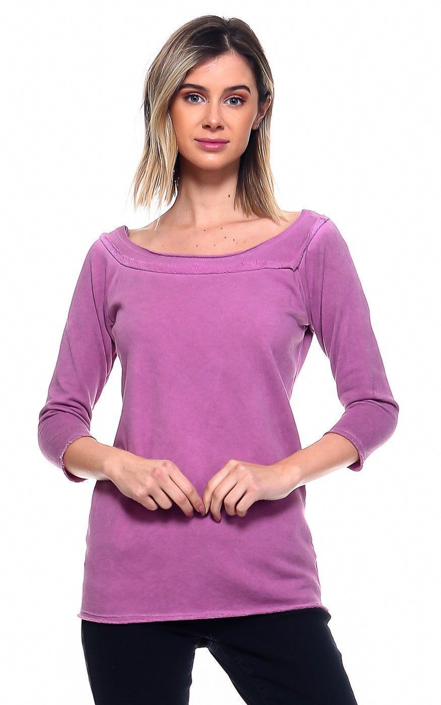 URBAN X APPAREL-Style UTF3244R-TOPS-Wholesale-blowout sale event-Women Apparel-Fashoin Go-La showroom-Orange Shine