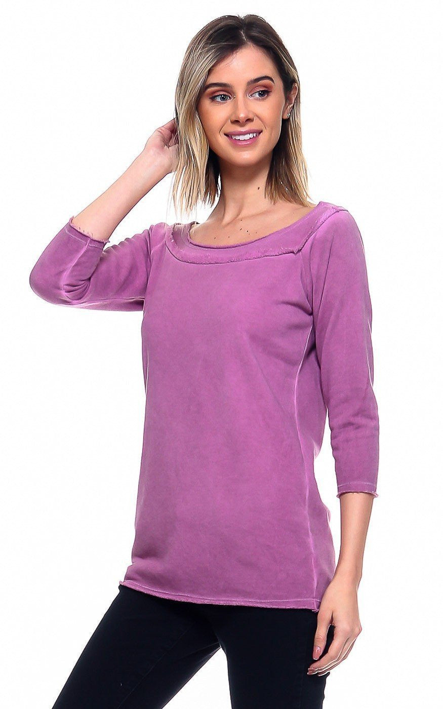 URBAN X APPAREL-Style UTF3244R-TOPS-Wholesale-blowout sale event-Women Apparel-Fashoin Go-La showroom-Orange Shine